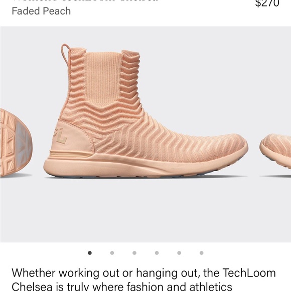 APL Women's Sneakers in Peach - Picture 5 of 6